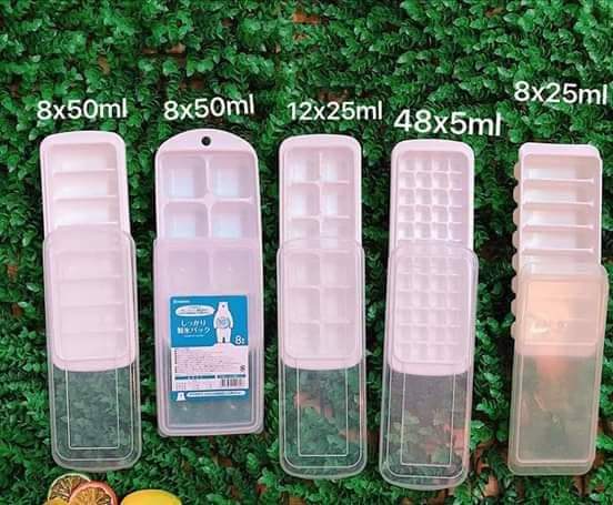 Khay trữ đông có nắp hàng nội địa Nhật