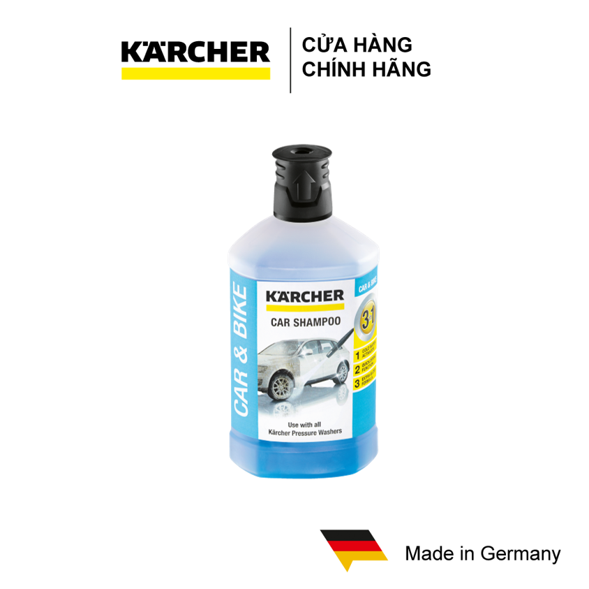 Chất tẩy rửa xe Karcher 3 trong 1