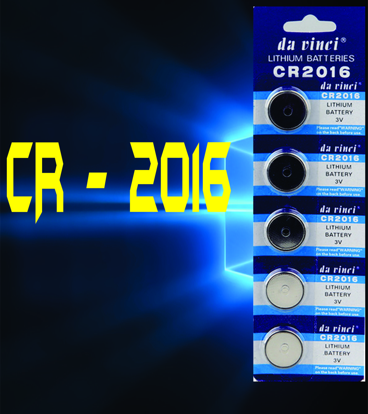 5 Viên Pin Cúc Áo CR-2016