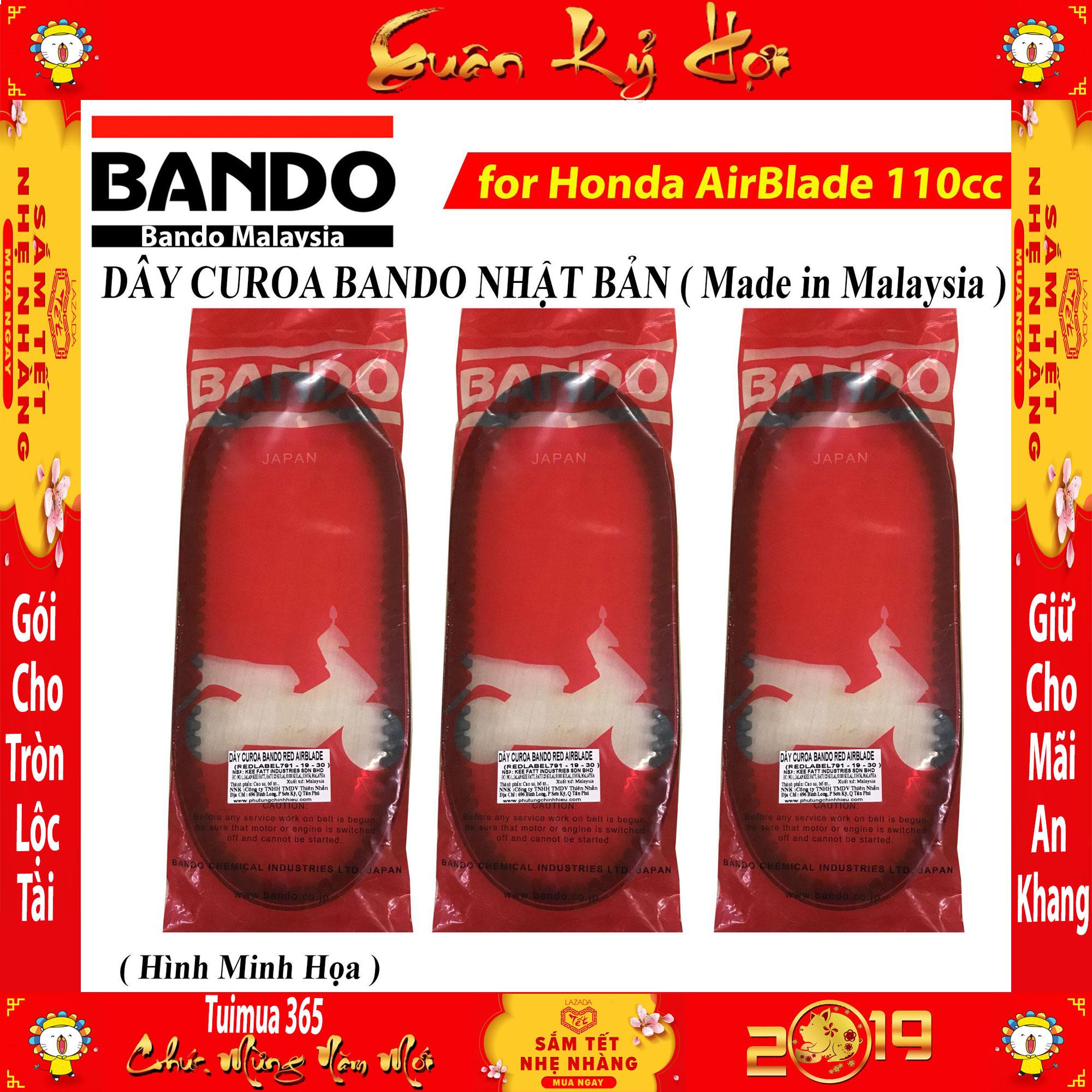 [HCM]Dây curoa Honda AirBlade 110cc ( Bando Malaysia )