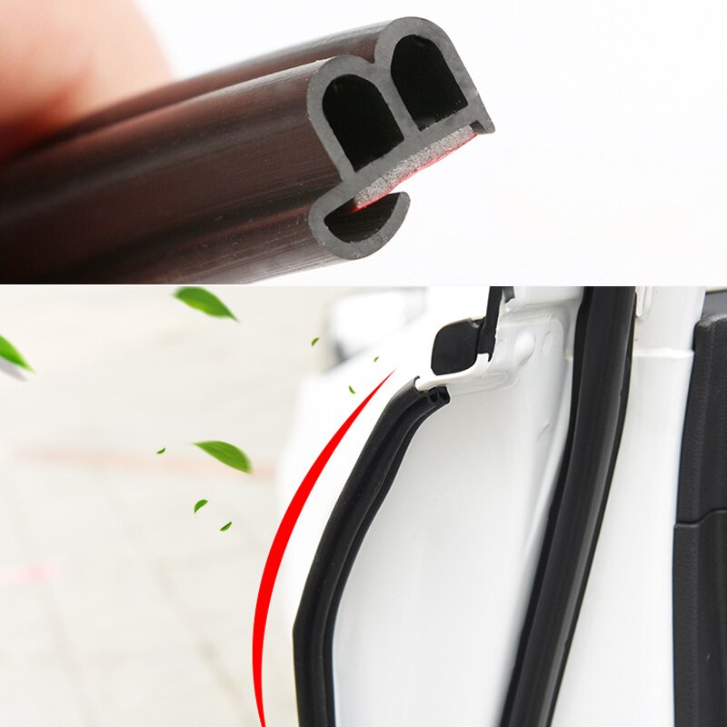 Gioăng Cao Su Chữ B Nẹp Cánh Cửa - Chống Ồn Chống Va Đập