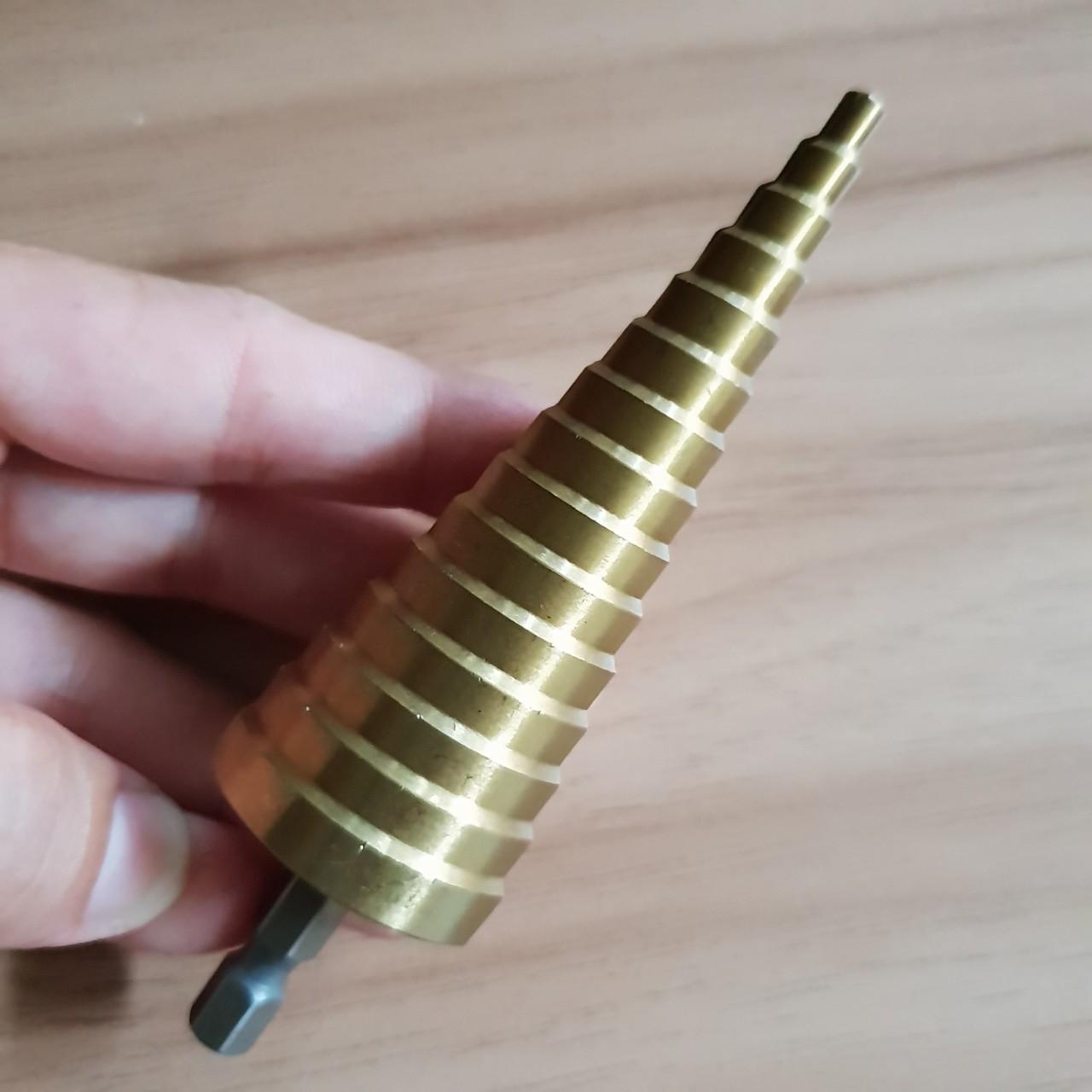 Mũi khoan tháp 4 -32 mm chuôi lục giác