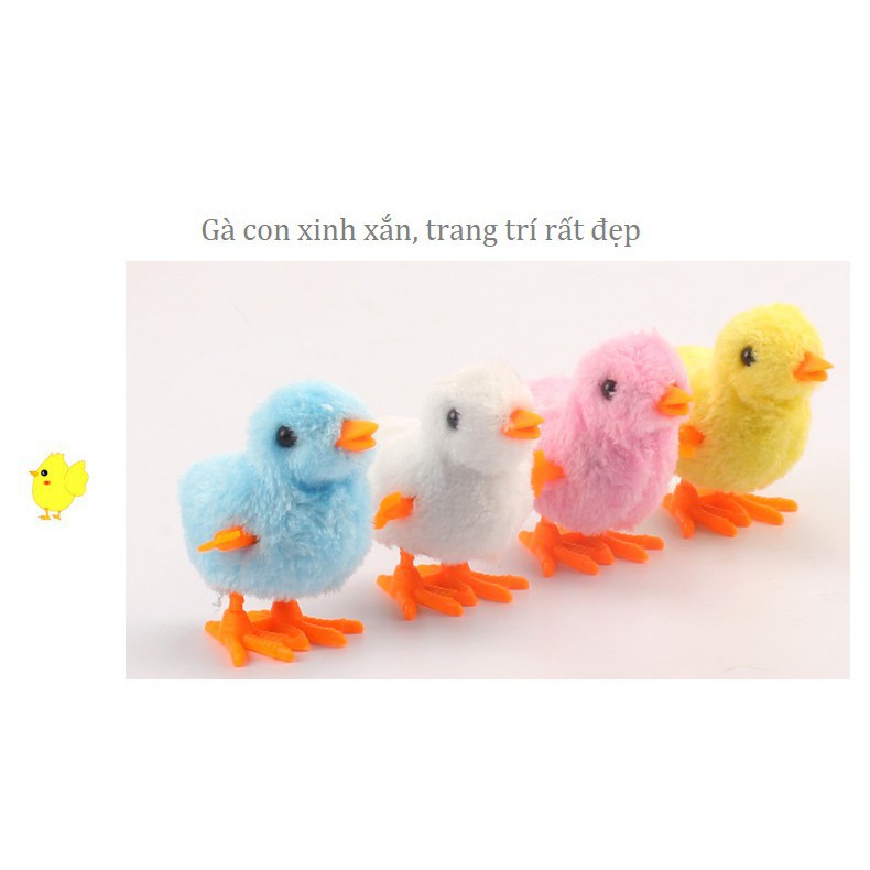 GÀ CON LON TON CHẠY BẰNG DÂY CÓT CỰC VUI CHO BÉ