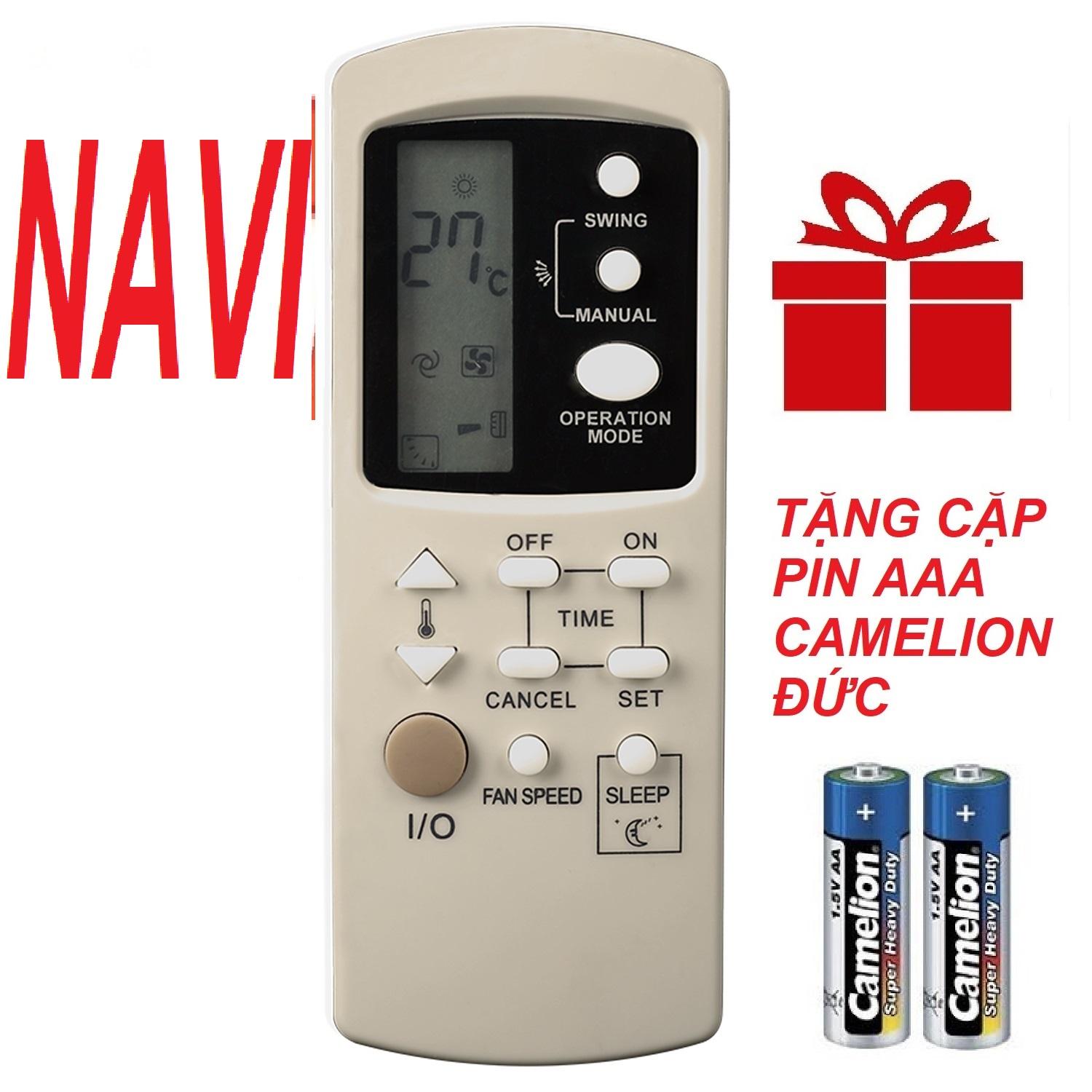 Remote điều khiển máy lạnh NAVI mẫu 1