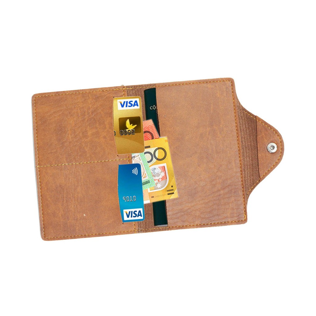 Ví da đựng passport hộ chiếu CNT VN19 cao cấp LL2.22