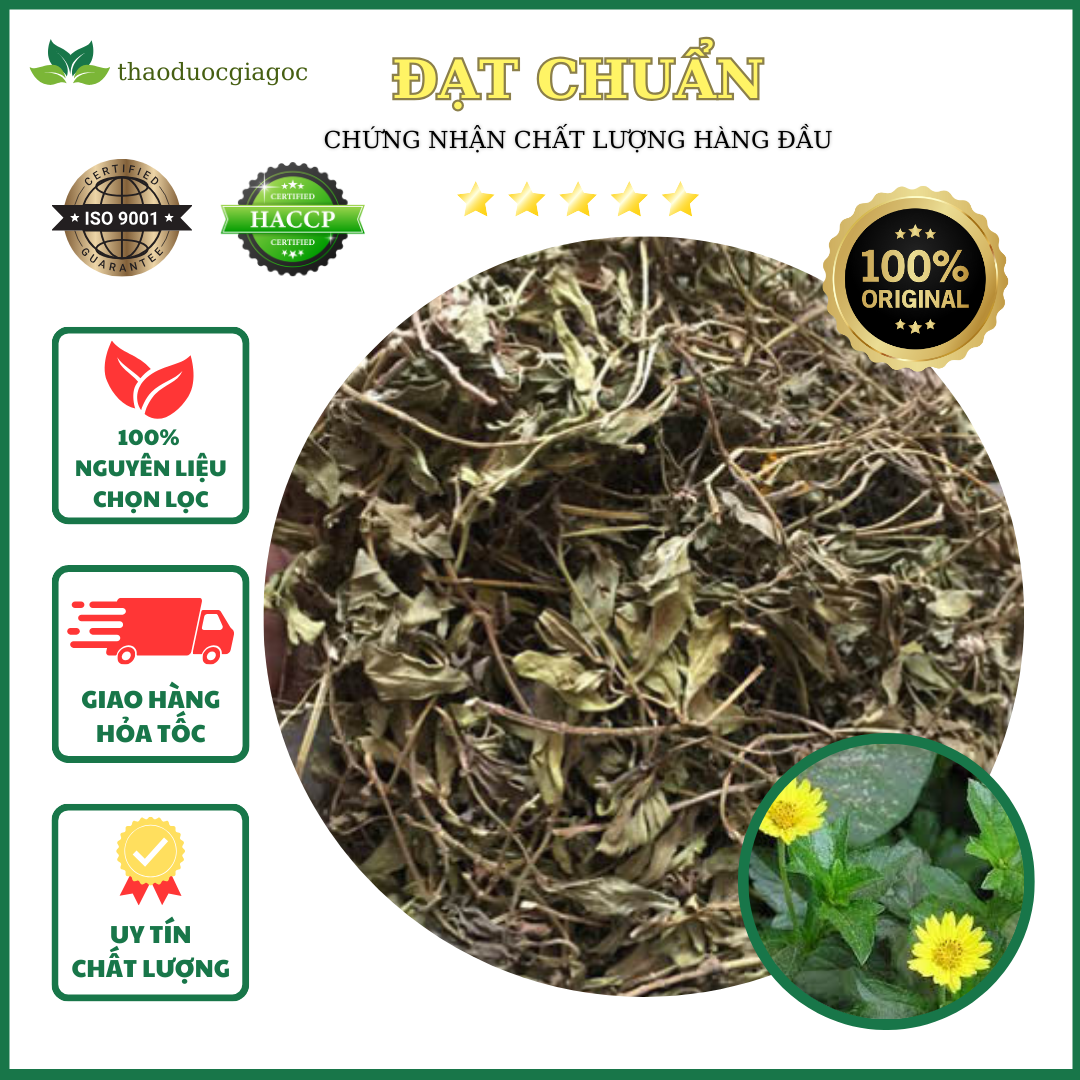 1kg cây sài đất khô hàng loại 1(cả thân cành lá) tắm cho bé.