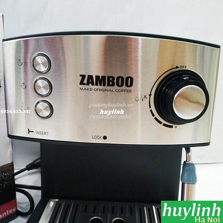 Máy pha cà phê Zamboo ZB-88CF - Tặng 250 gram cafe