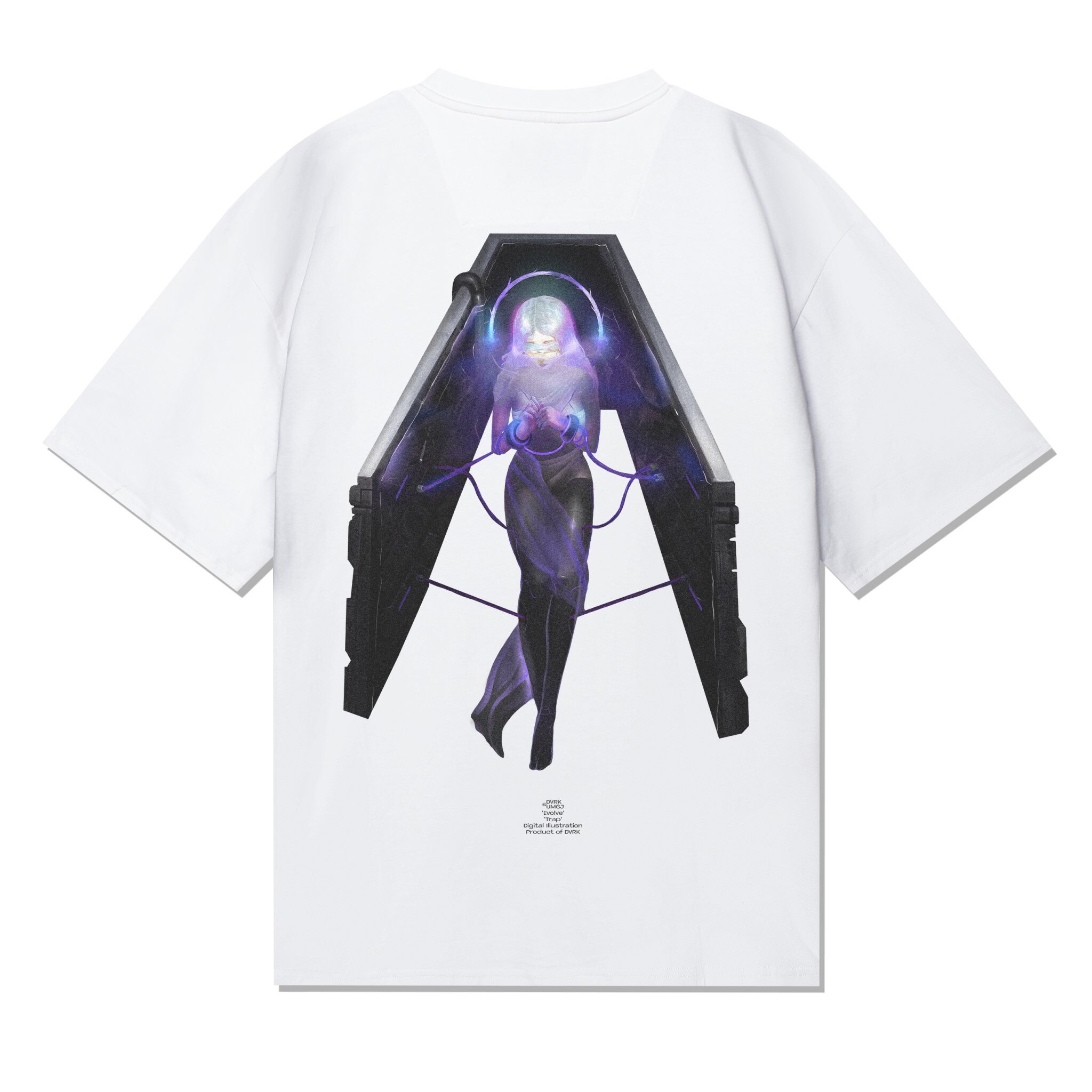DVRK - ÁO THUN TAY NGẮN TRAPPED - DVRK - 21SS