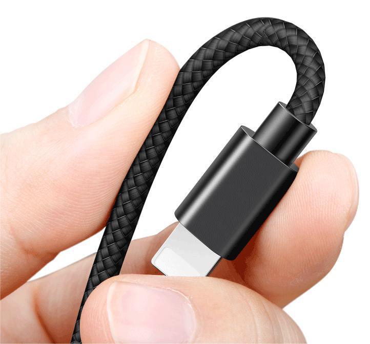 Cáp Sạc Baseus Cho iPhone 6 Plus/6s Plus - Đen
