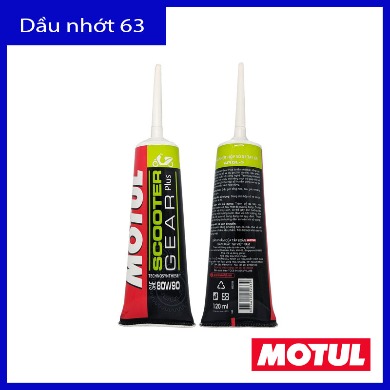 [HCM]Nhớt Láp Motul Scooter Gear Plus 80w90 120ml