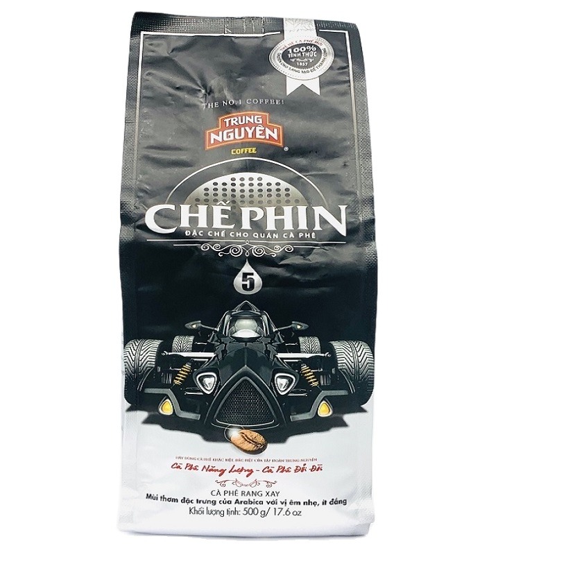 Cà phê Trung Nguyên Chế Phin 5 500gam - Cà phê pha phin đặc chế cho Quán