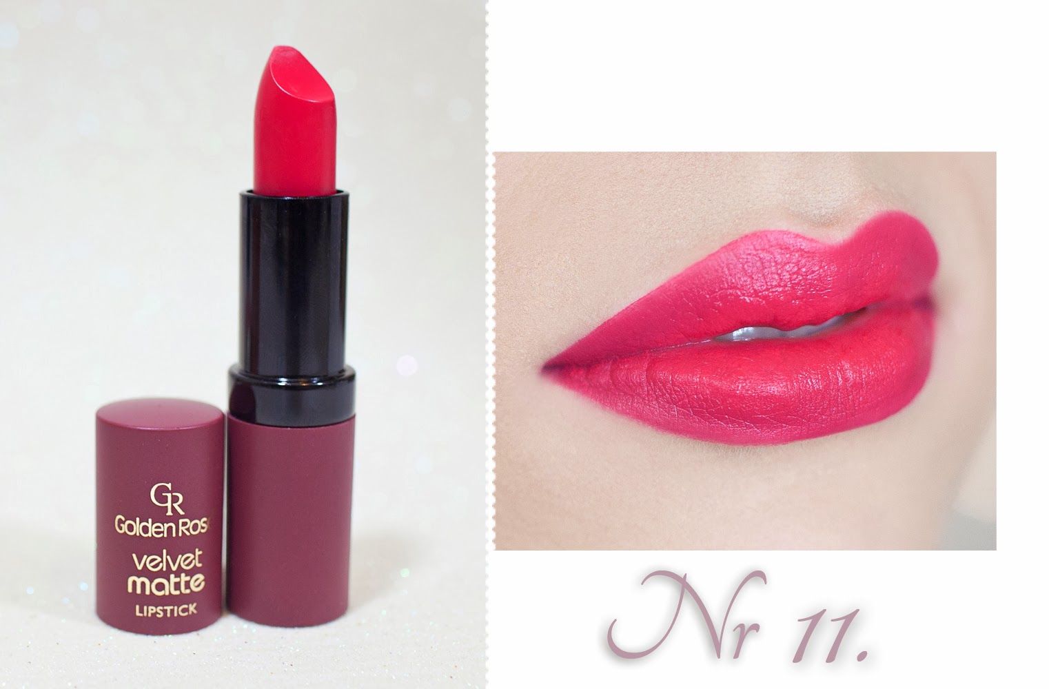 Son Thỏi Lì GOLDEN ROSE VELVET MATTE LIPSTICK