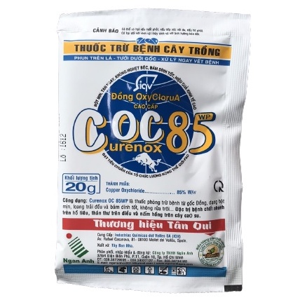 Trừ Nấm Khuẩn Coc85 Gói 20Gr
