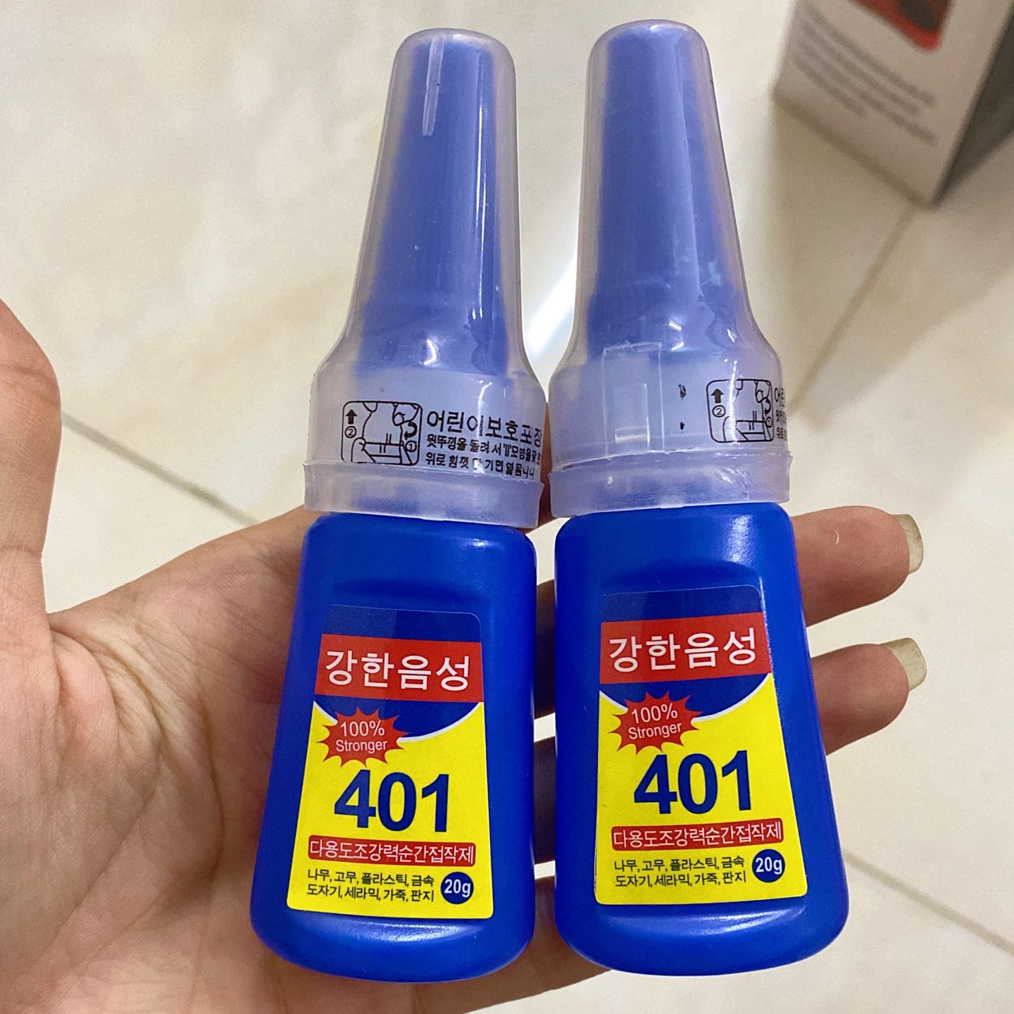Keo Dán Móng ,Đính Đá 401 Hàn Quốc 20g - Mini Nails