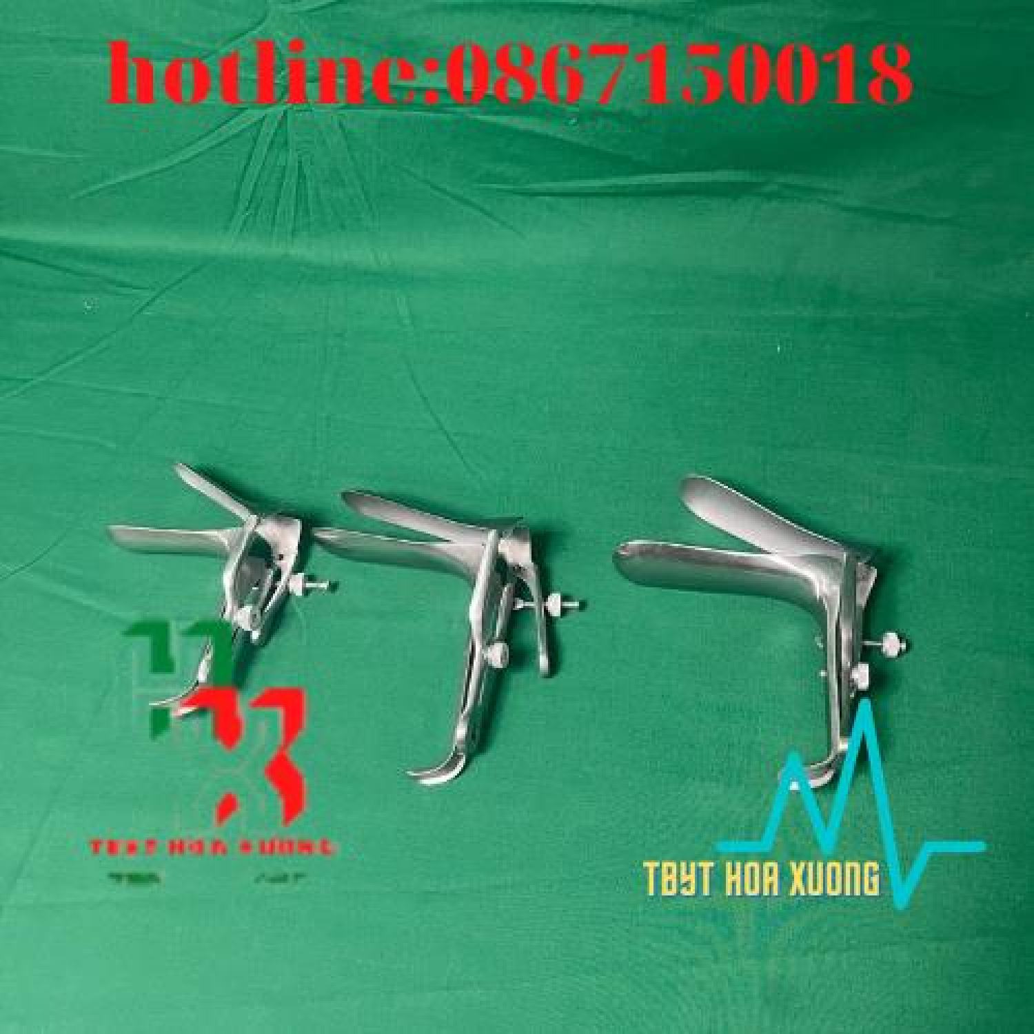 Mỏ Vịt Khám Phụ Khoa Inox Các Size Nhỏ , Trυng, Đại
