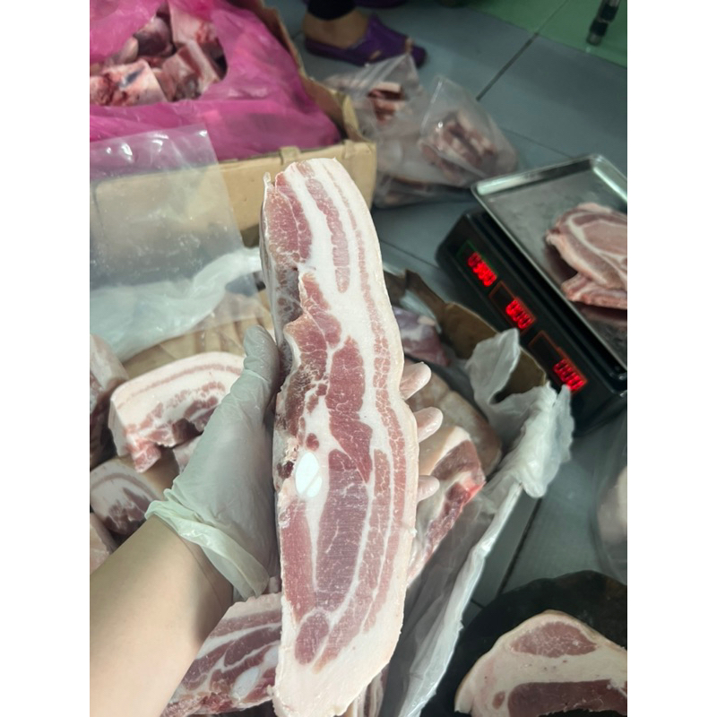 Ba rọi rút sườn 800g