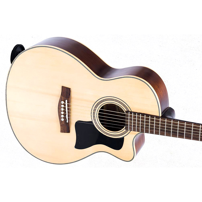 Đàn guitar Acoustic dáng khuyết DJ150 gỗ Hồng Đào solid, được sản xuất thủ công, âm thanh vang tốt, chất lượng đảm bảo - Duy Guitar Store