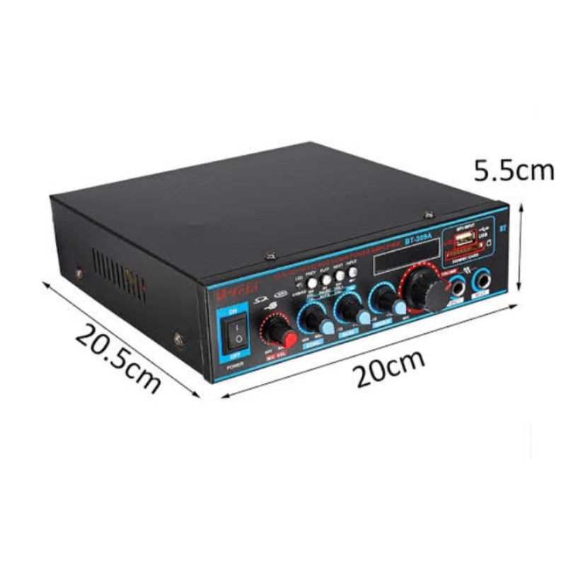 AMPLY MINI KARAOKE BLUETOOTH TELI BT-309A NGUỒN AC / DC