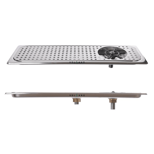 Khay rửa ca , ly quầy bar âm sàn (530 x 160mm)