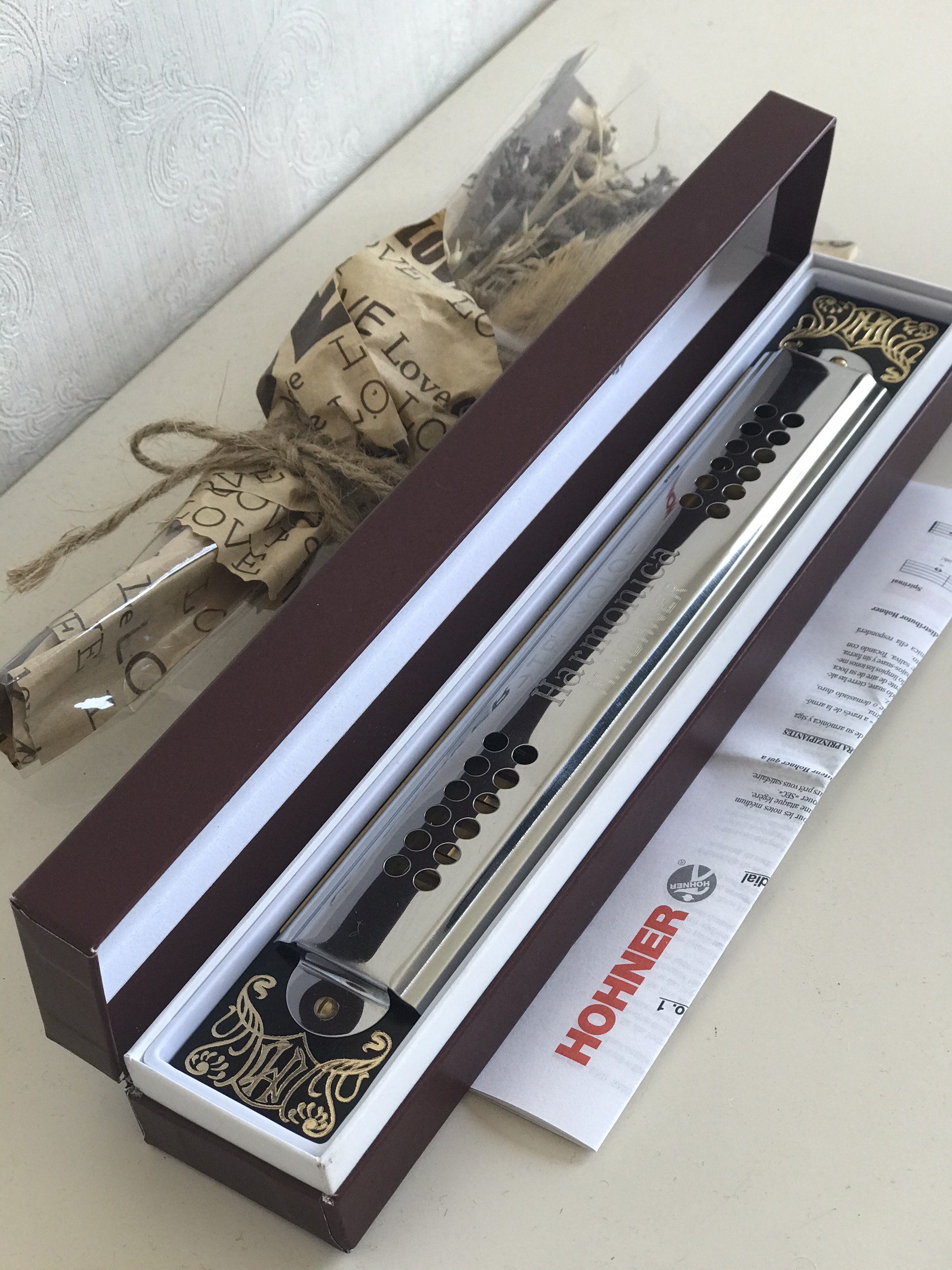 Kèn harmonica tremolo Hohner Kreuzwender Replacement M5348017-Nhập Đức