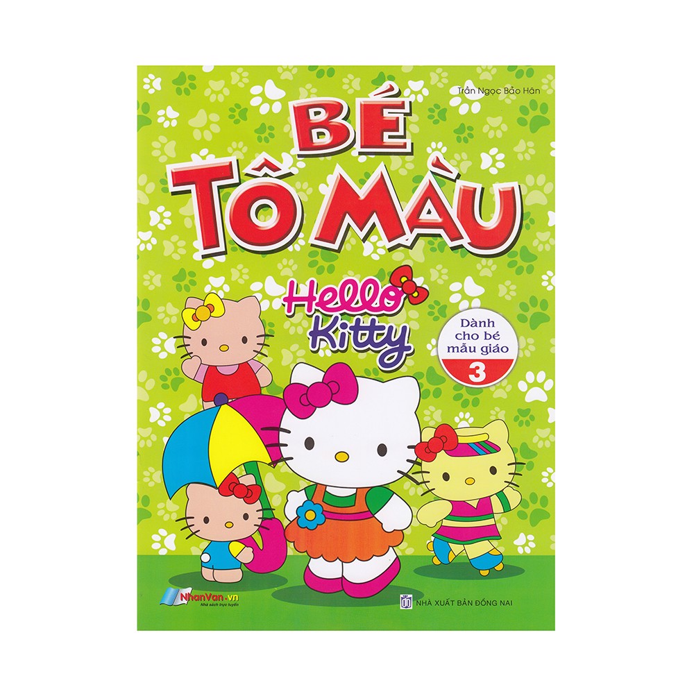 Bé tô màu hello kitty - 8935072935191