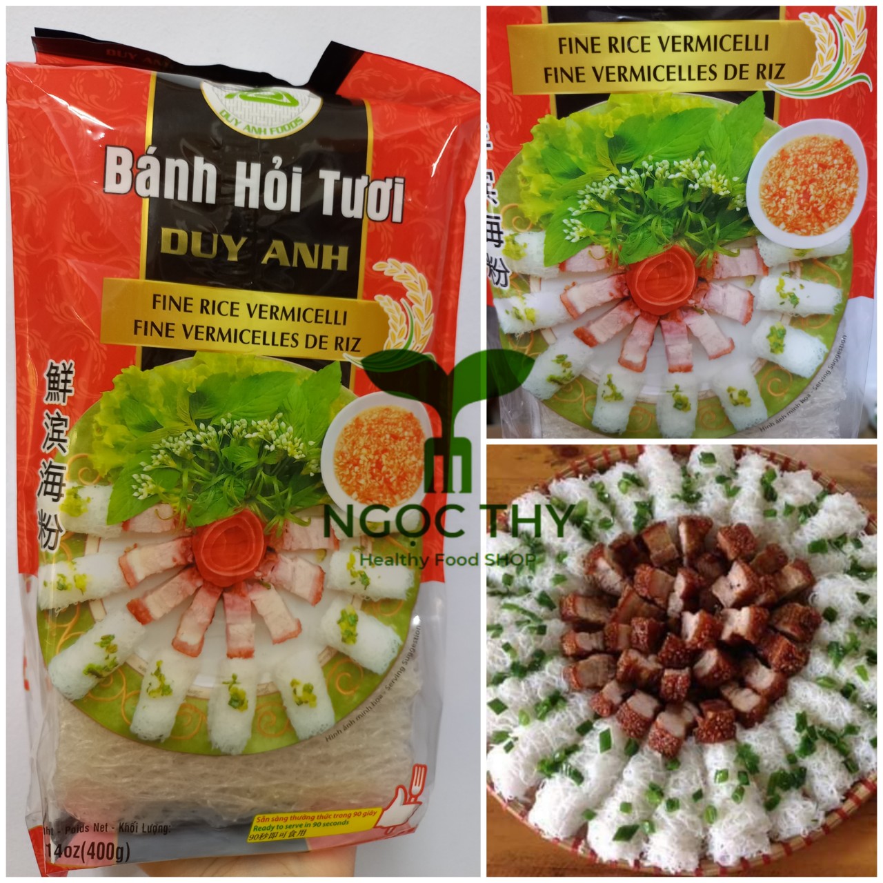 Bánh hỏi tươi Duy Anh Food gói 400gr