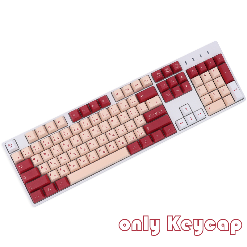 Darling Keycaps Cherry Profile Dye Sub PBT Keycap For GMK Cherry MX Switch 108 Mechanical Keyboard