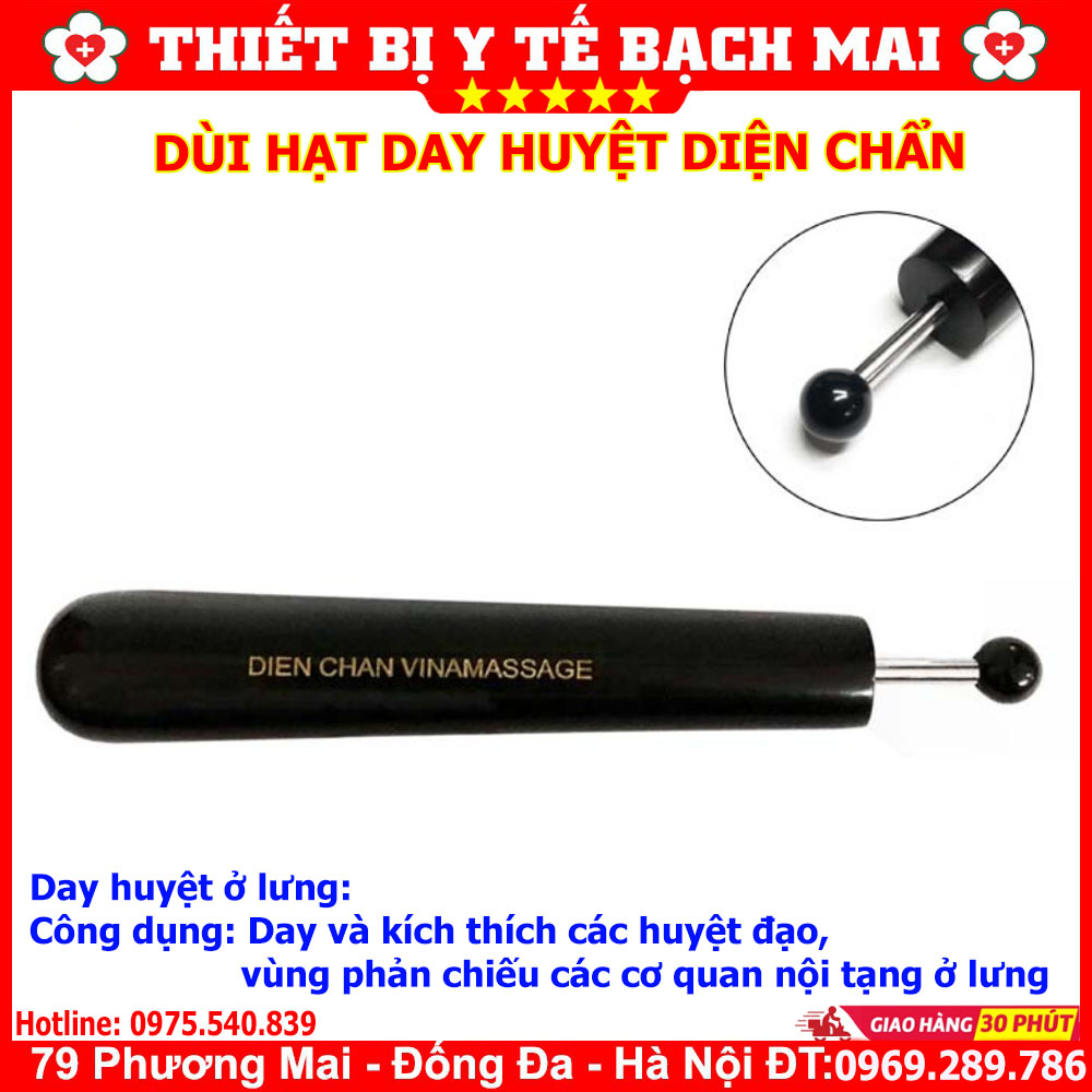 Dùi Hạt Day Bấm Huyệt Dụng Cụ Diện Chẩn