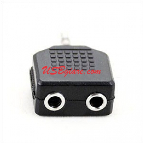 ĐẦU CHUYỂN AUDIO 1 RA 2 JACK 3.5MM