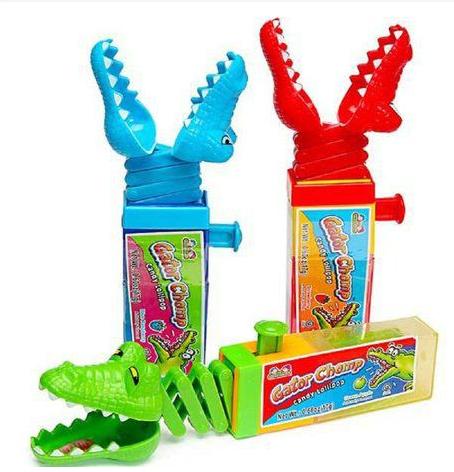Kẹo Mút Đồ Chơi Cá Sấu Gator Chomp 17gr