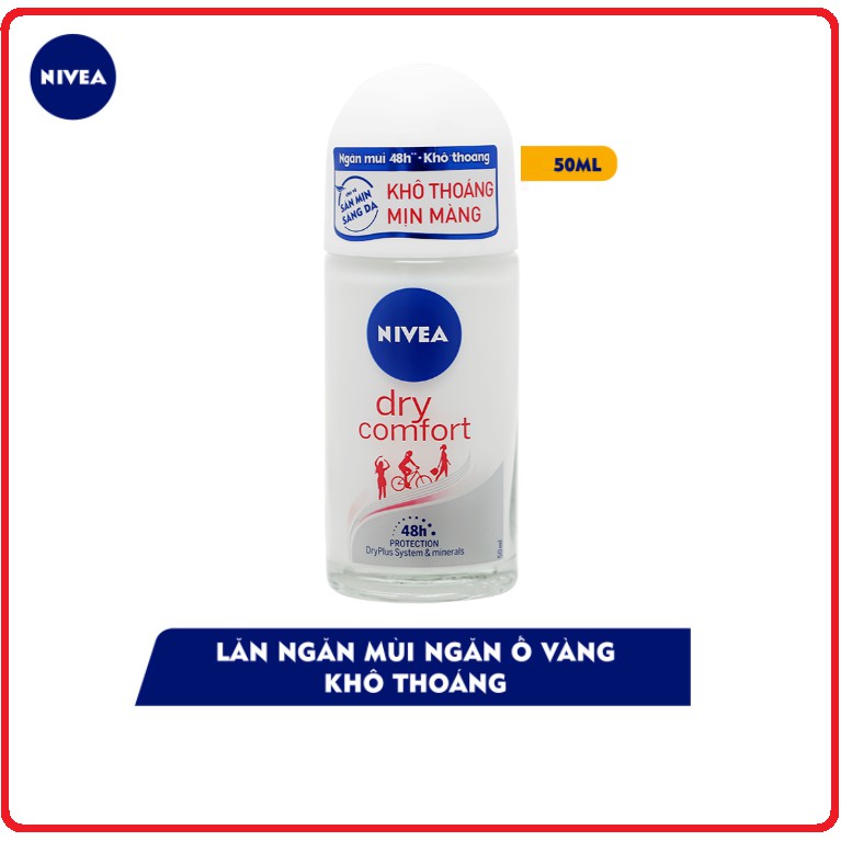 Lăn Ngăn Mùi NIVEA Dành Cho Nữ Chai (50ml)