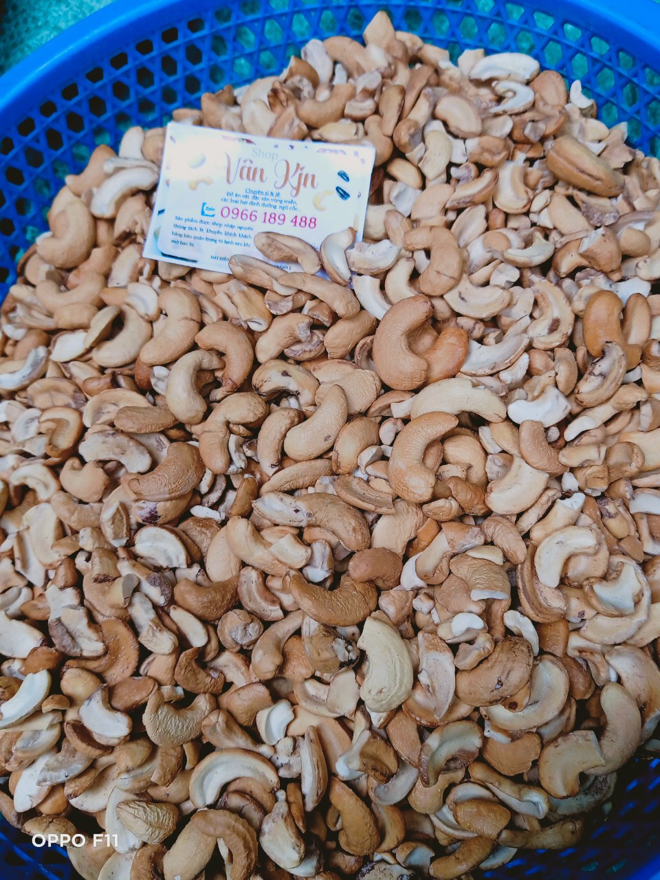 500g Hạt điều rang muối vỡ chuẩn Bình Phước ( có vỡ 2,3)