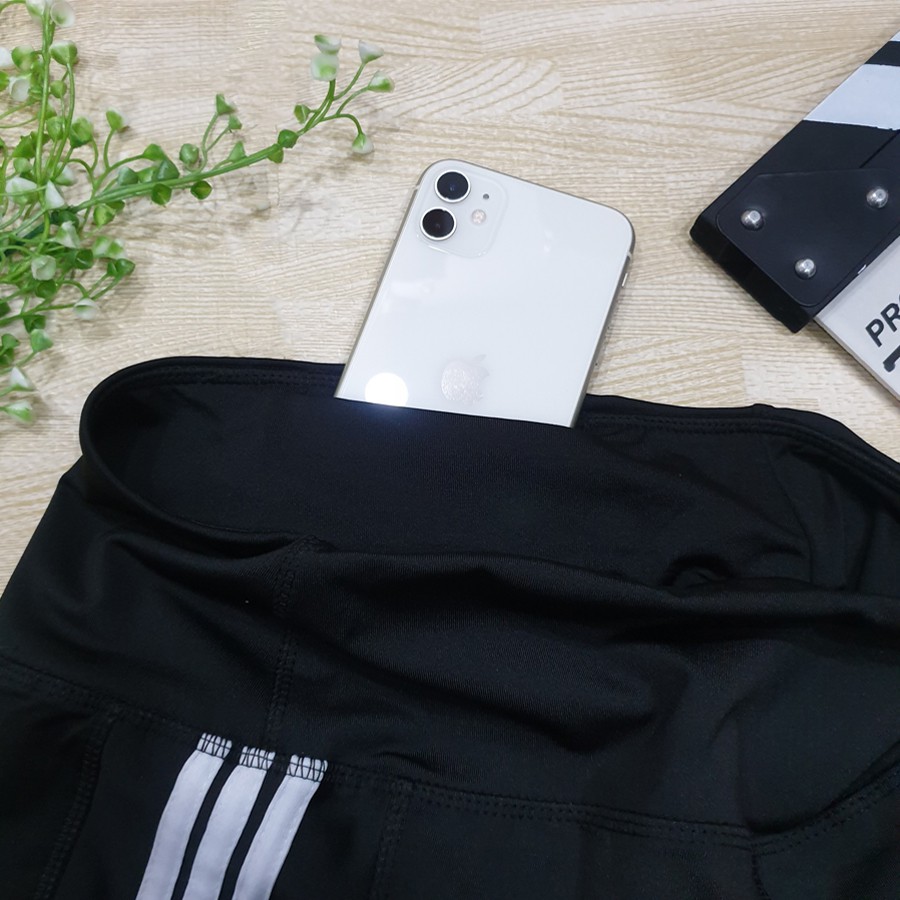 Quần Ngố Tập Gym Nữ Quần Legging Lửng