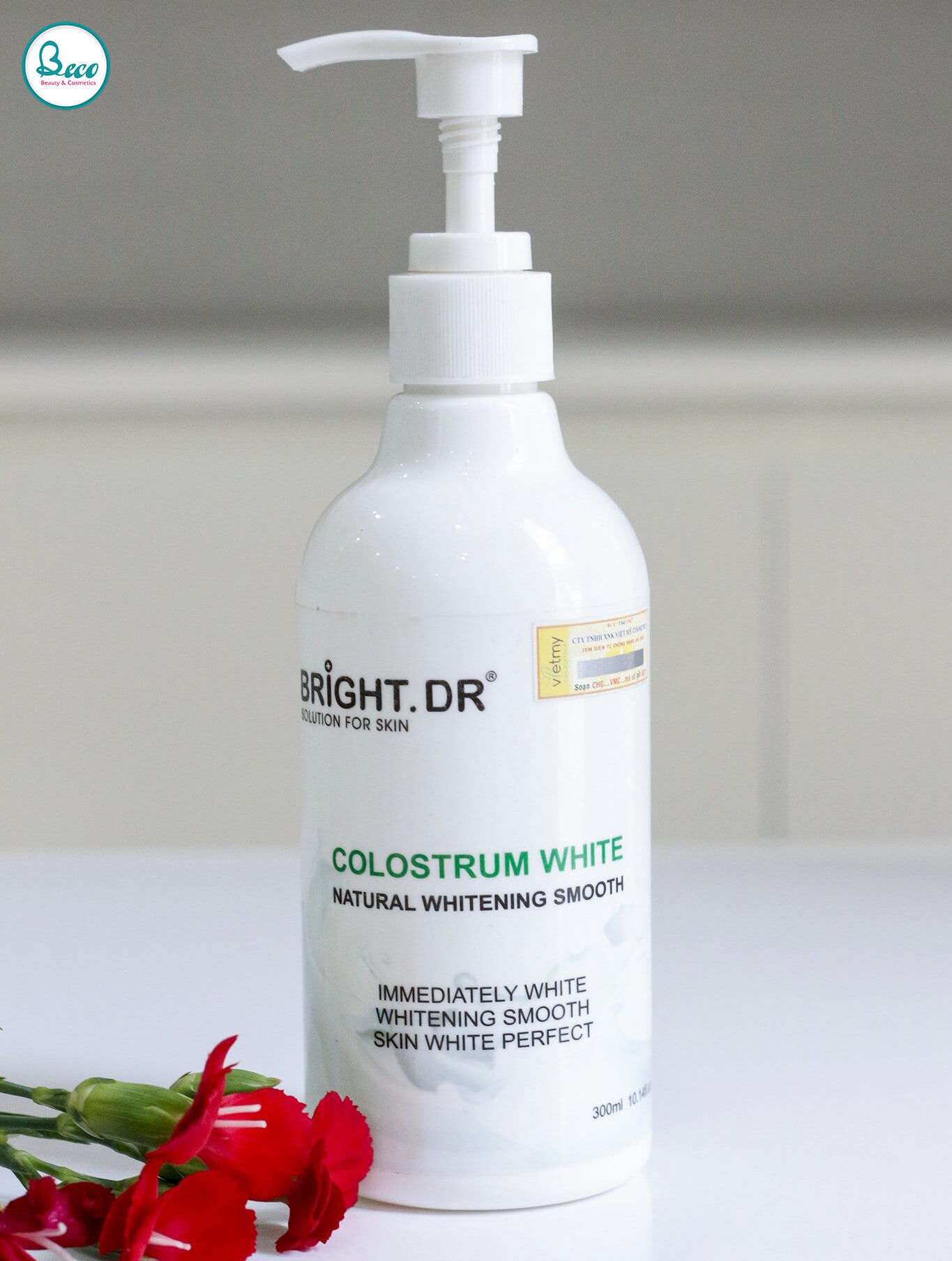 Sữa non tắm trắng cô đặc Bright Dr 300ml - BECO BC1313
