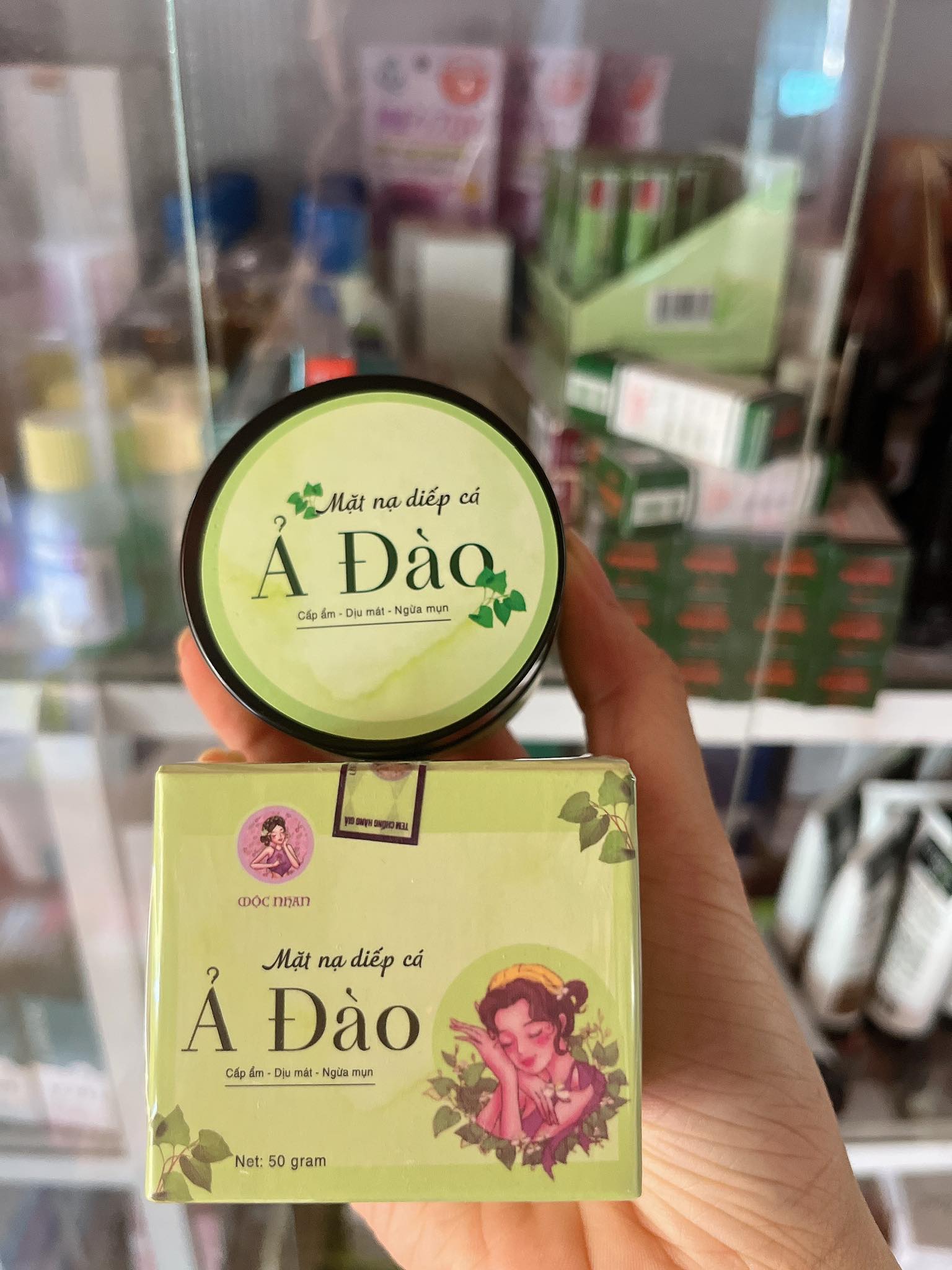 Mặt nạ diếp cá ả đào