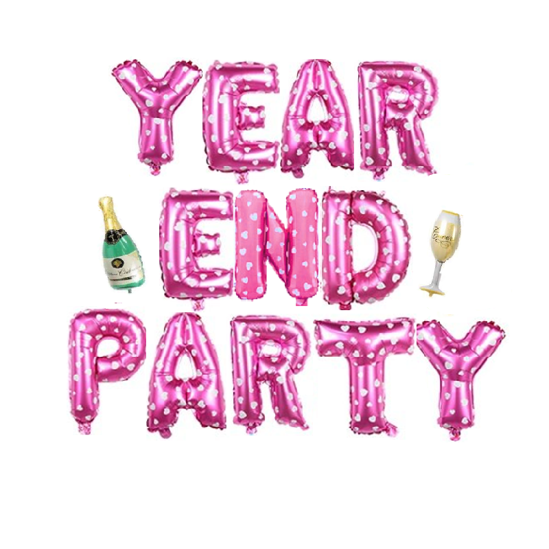 BỘ BONG BÓNG TRANG TRÍ YEAR END PARTY