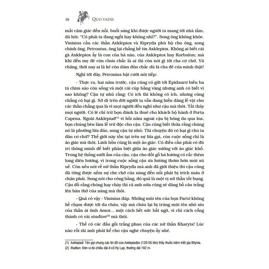 Sách - Quo Vadis (bìa cứng)- Mhbooks tặng sổ tay