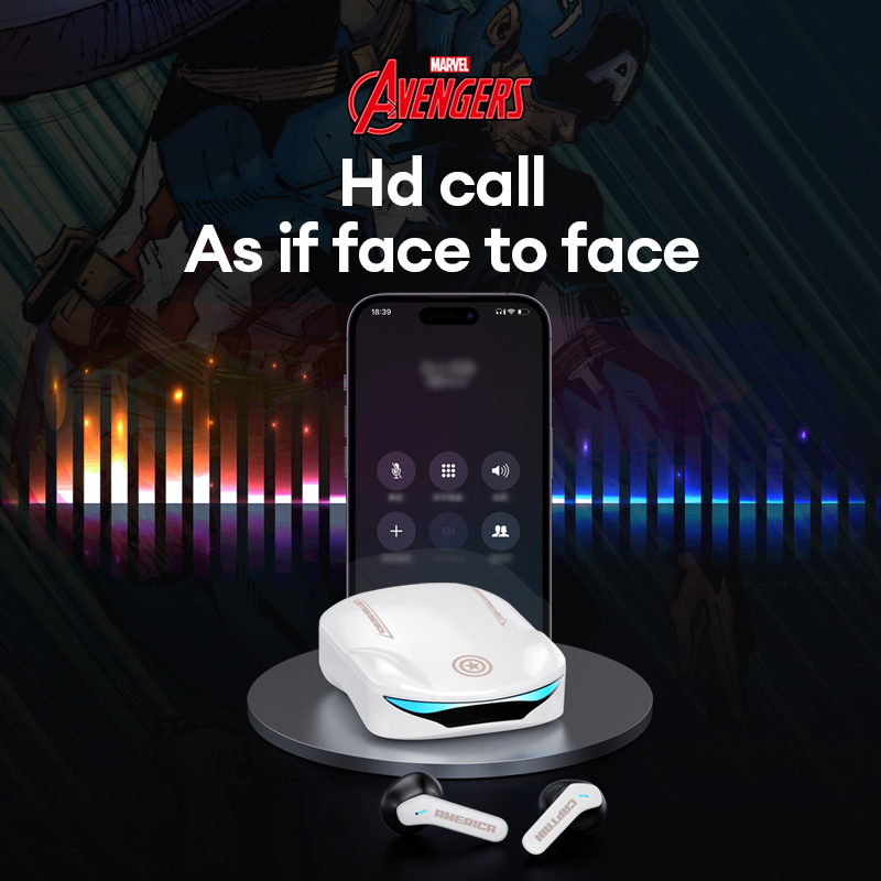 Marvel EJ-500 Tai nghe không dây Bluetooth bán trong tai Loại bỏ tiếng ồn thông minh HIFI Chất lượng âm thanh cao Độ trễ thấp Bluetooth 5.3