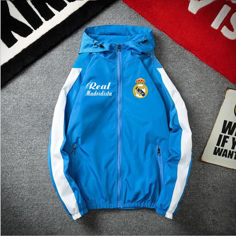 Áo Khoác Gió Bóng Đá Real madrid