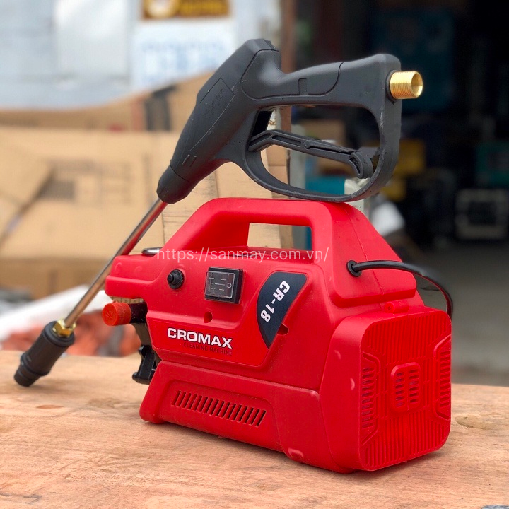 Máy Rửa Xe 1800W Cromax CR-18