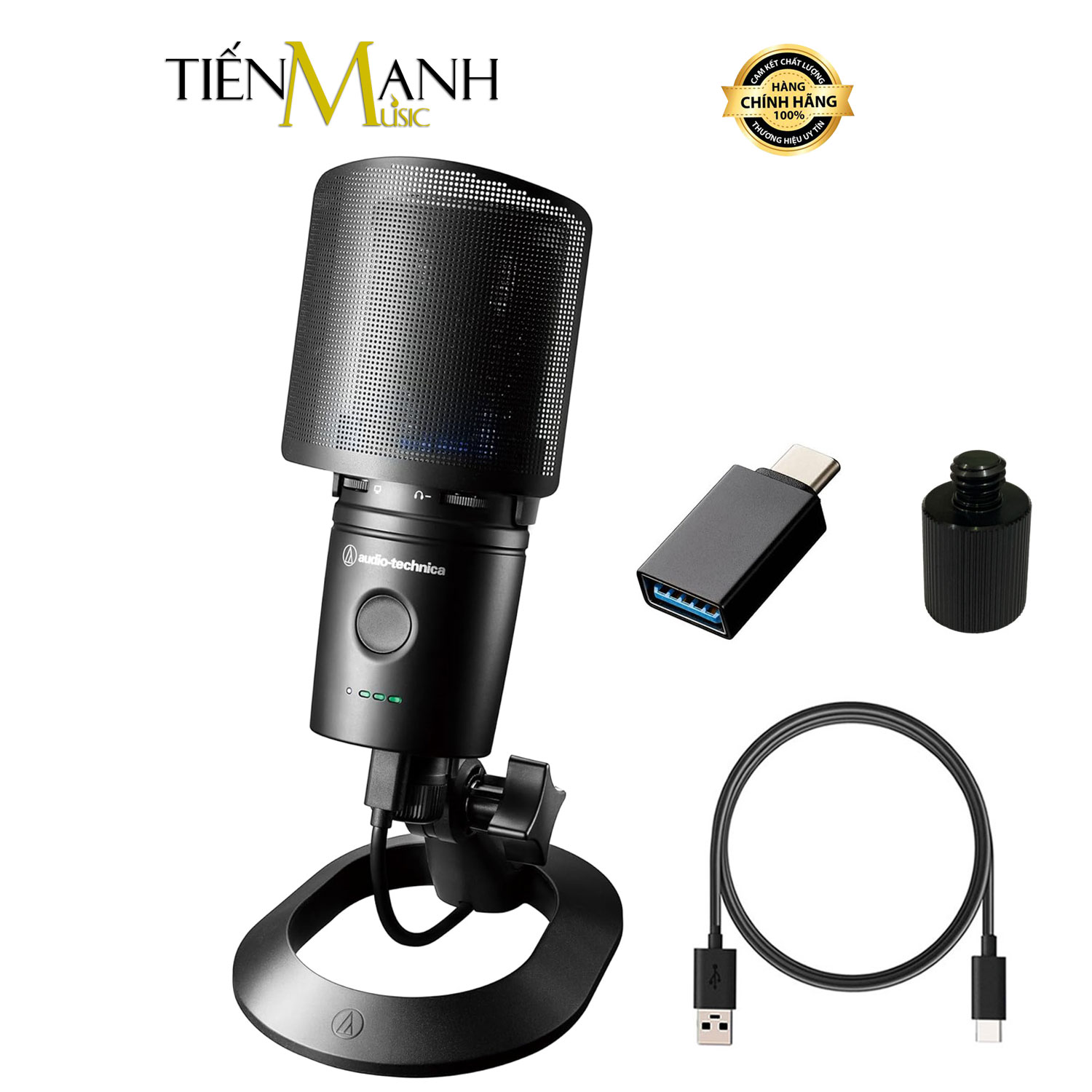 [Chính Hãng] Micro USB Condenser Audio Technica AT2020USB-XP - Mic Thu Âm Studio AT2020 USB Microphone