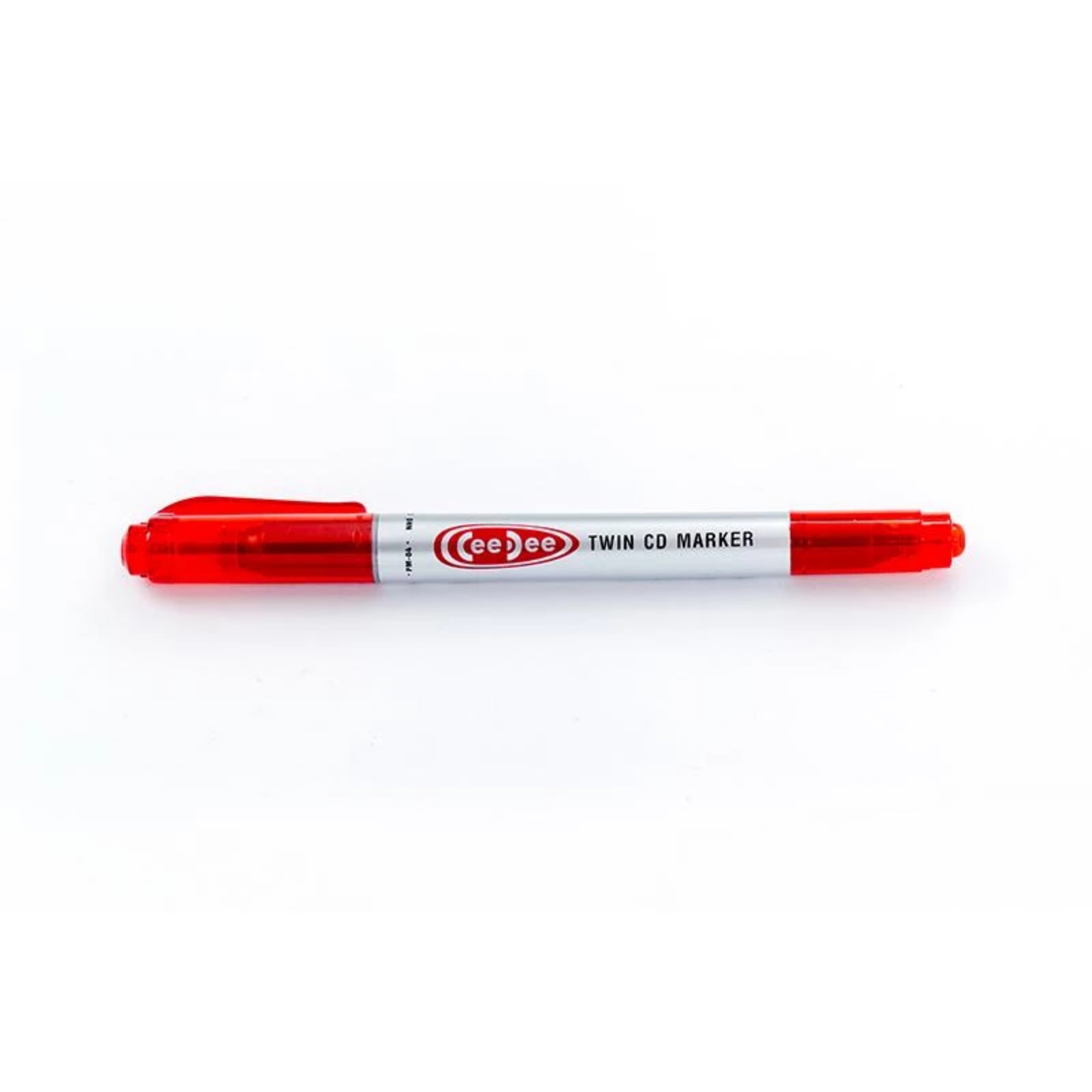 Combo 3 Bút lông dầu 2 đầu Twin CD Marker - Mực đen/xanh/đỏ/tím