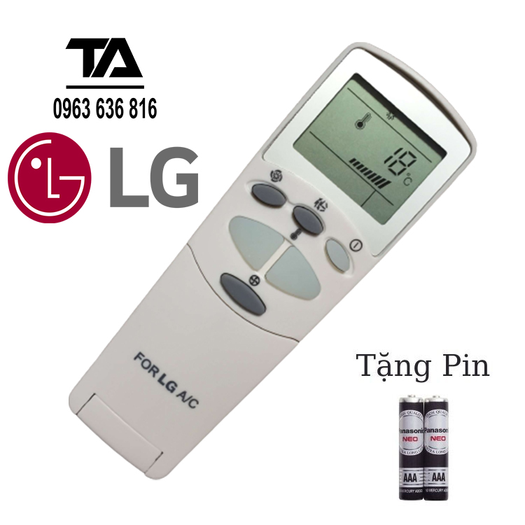 Remote máy lạnh lg ✔ remote máy lạnh lg 6711a20096c có 6 nút - nắp cài