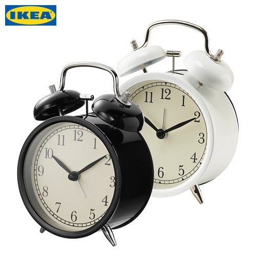 Đồng hồ báo thức kim trôi Dekad IKEA - 2 màu