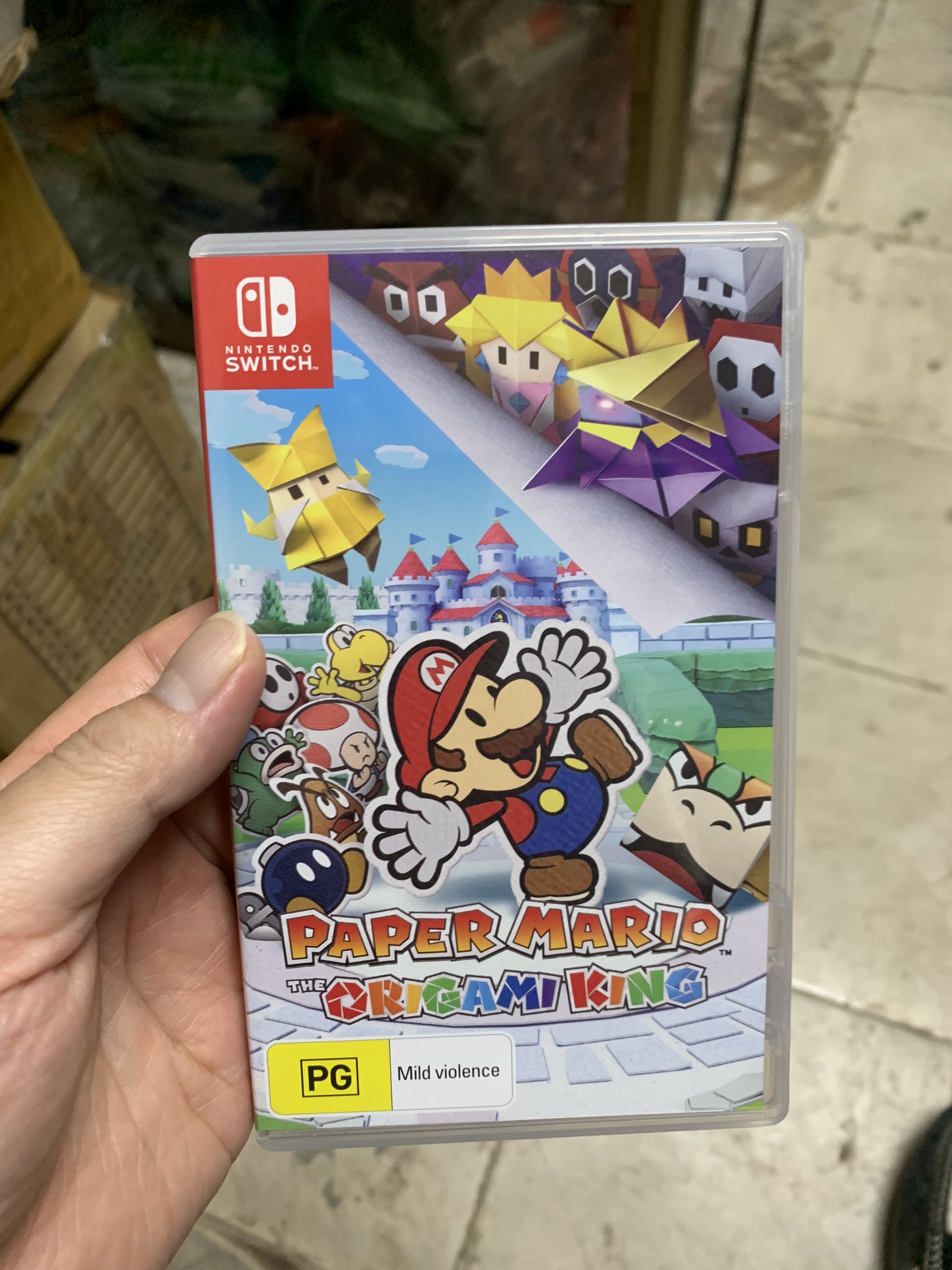 Băng Game Nintendo Switch Paper Mario The Origami King Nintendo