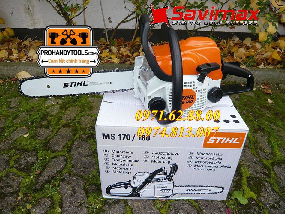 [Trả góp 0%]Máy cưa xích STIHL MS 180 thương hiệu Đức chuẩn