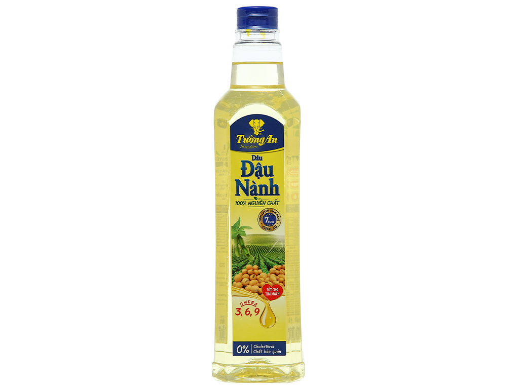 Dầu đậu nành Tường An chai 1 lít