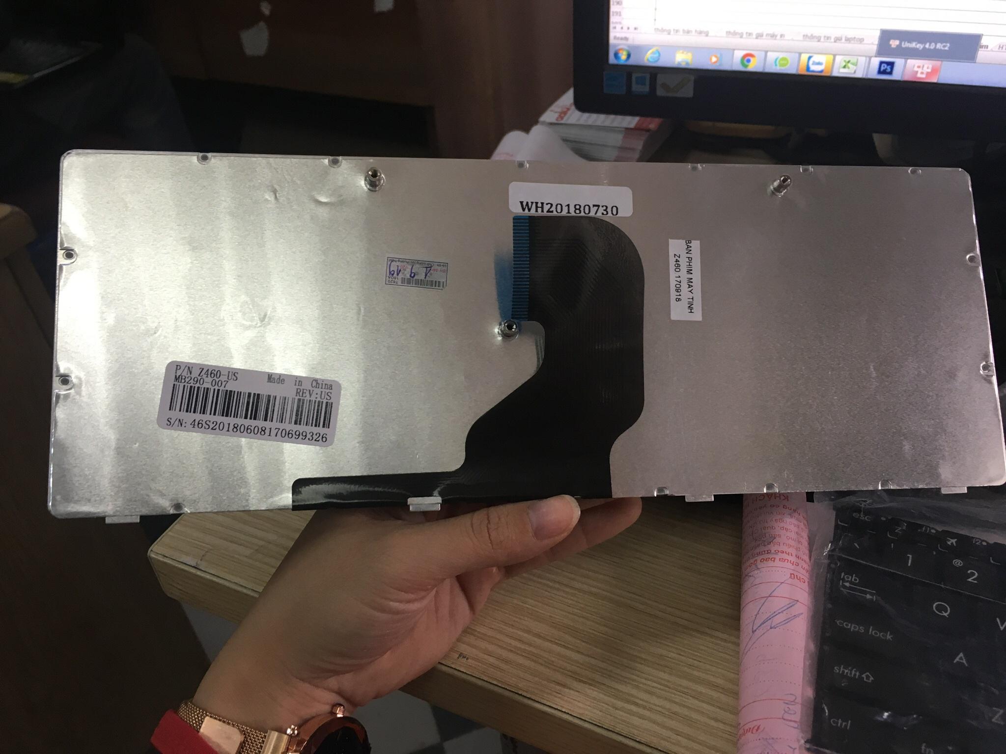 Bàn phím Lenovo Z460 - Keyboard Lenovo