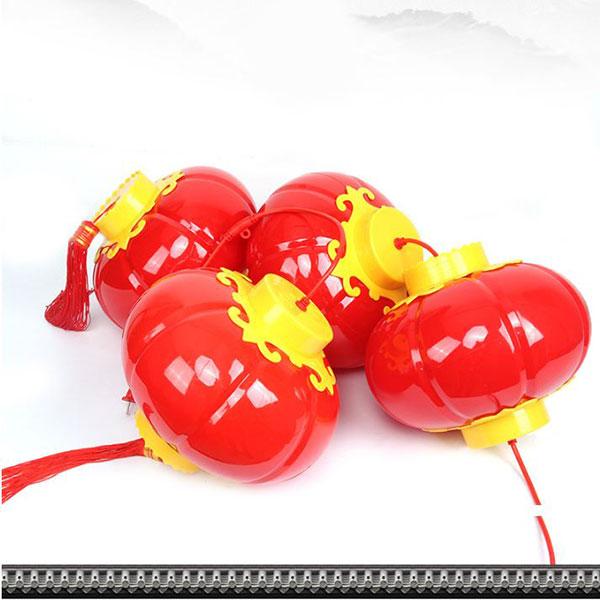 [HCM]Dây Lồng Đèn Trang Trí 5M-18 Bóng Trang Trí Dịp Lễ Tết