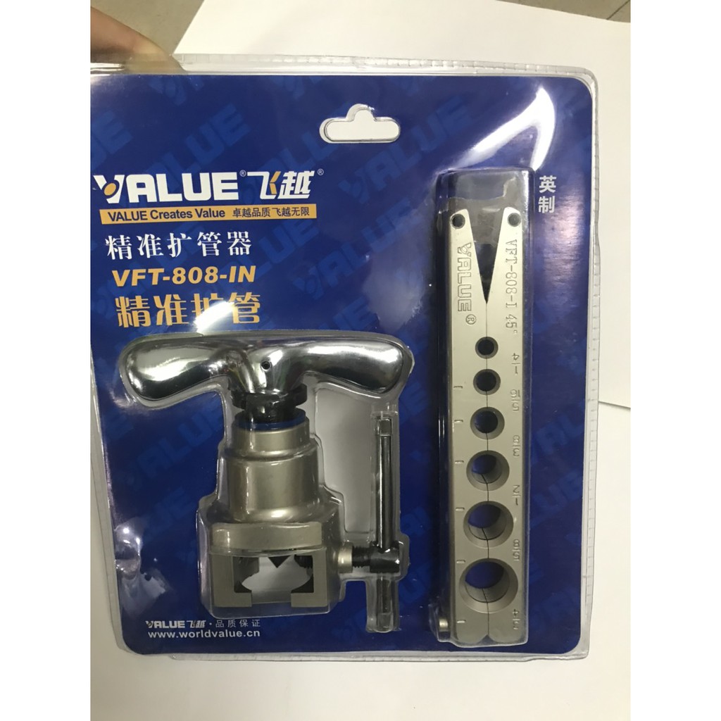 BỘ LÃ ỐNG ĐỒNG VALUE VFT-808-IN KHÔNG DAO